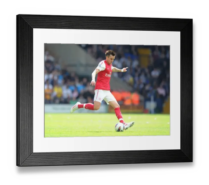 Framed Print : Arsenal's Carl Jenkinson Faces Off Against West Bromwich Albion in Premier League Clash (2011-12) Framed Print : Arsenal's Carl Jenkinson Faces Off Against West Bromwich Albion in Premier League Clash (2011-12)
