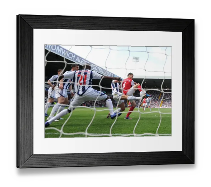 Framed Print : Laurent Koscielny's Header: Arsenal's Third Goal vs. West Bromwich Albion (2011-12) Framed Print : Laurent Koscielny's Header: Arsenal's Third Goal vs. West Bromwich Albion (2011-12)