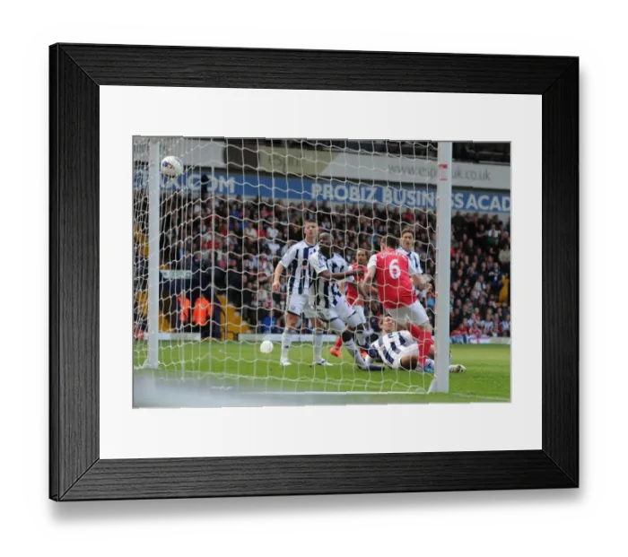 Framed Print : Koscielny's Header: The Decisive Goal That Secured Arsenal's Victory Over West Bromwich Albion (2011-12) Framed Print : Koscielny's Header: The Decisive Goal That Secured Arsenal's Victory Over West Bromwich Albion (2011-12)