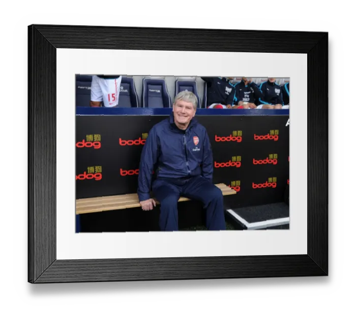 Framed Print : Pat Rice: Arsenal Assistant Manager Before West Bromwich Albion Match, 2011-12 Framed Print : Pat Rice: Arsenal Assistant Manager Before West Bromwich Albion Match, 2011-12