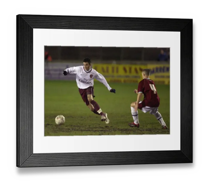 Framed Print : James Dunne (Arsenal) Alex Ray Harvey (Burnley) Framed Print : James Dunne (Arsenal) Alex Ray Harvey (Burnley)