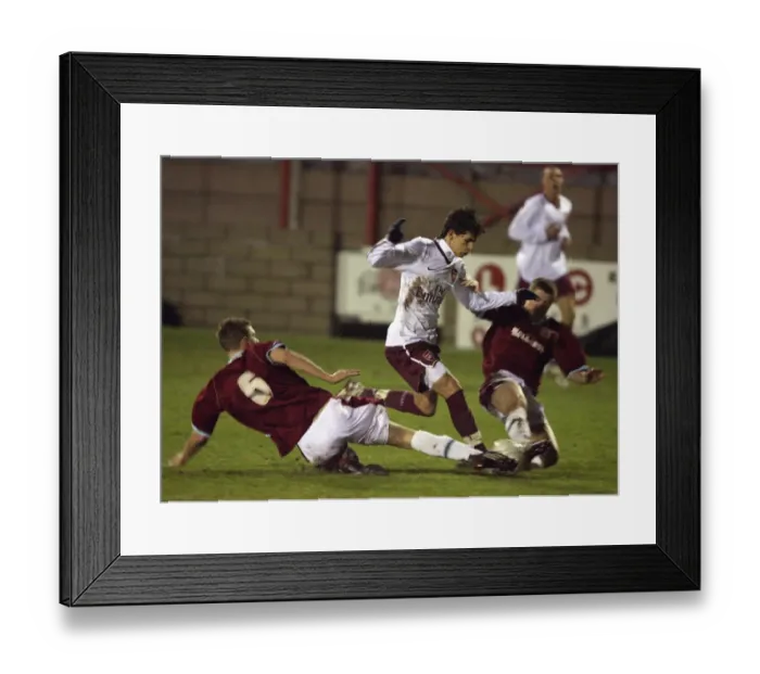 Framed Print : Arsenal's Rui Fonte and Nik Kudiersky Overpower Burnley in FA Youth Cup: 5-1 Victory Framed Print : Arsenal's Rui Fonte and Nik Kudiersky Overpower Burnley in FA Youth Cup: 5-1 Victory