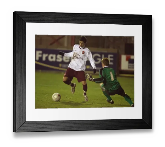 Framed Print : Rui Fonte (Arsenal) Daniel MacDonald (Burnley) Framed Print : Rui Fonte (Arsenal) Daniel MacDonald (Burnley)