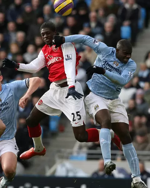 Adebayor's Double: Manchester City 1-3 Arsenal, Premier League Rivalry, 2008