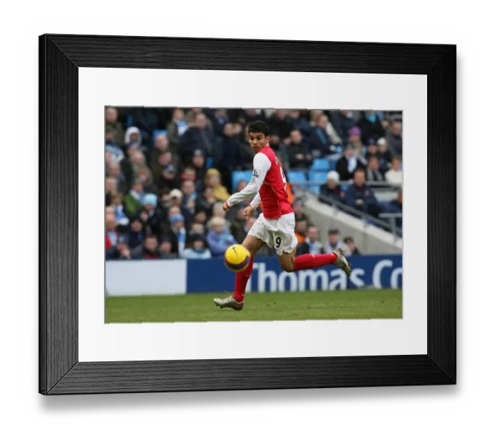 Framed Print : Eduardo's Brilliance: Arsenal's Triumph over Manchester City - 3-1 Victory, 2008 Framed Print : Eduardo's Brilliance: Arsenal's Triumph over Manchester City - 3-1 Victory, 2008