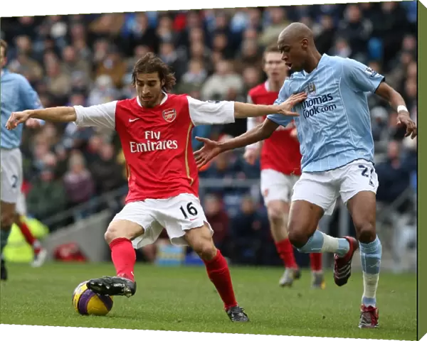 Mathieu Flamini (Arsenal) Gelson Fernandes (Manchester City)