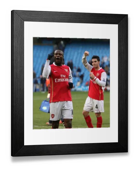 Framed Print : Gallas Triumph: Arsenal's Glorious 3-1 Victory Over Manchester City, 2008 Framed Print : Gallas Triumph: Arsenal's Glorious 3-1 Victory Over Manchester City, 2008