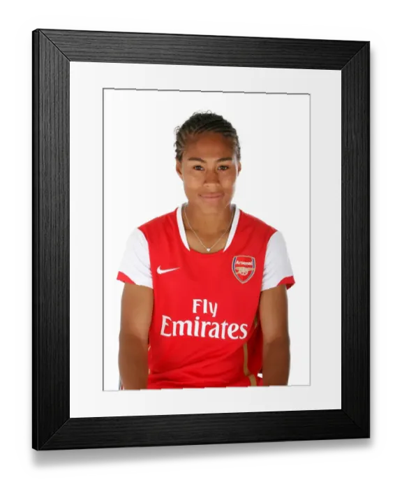 Framed Print : Rachel Yankey (Arsenal Ladies)