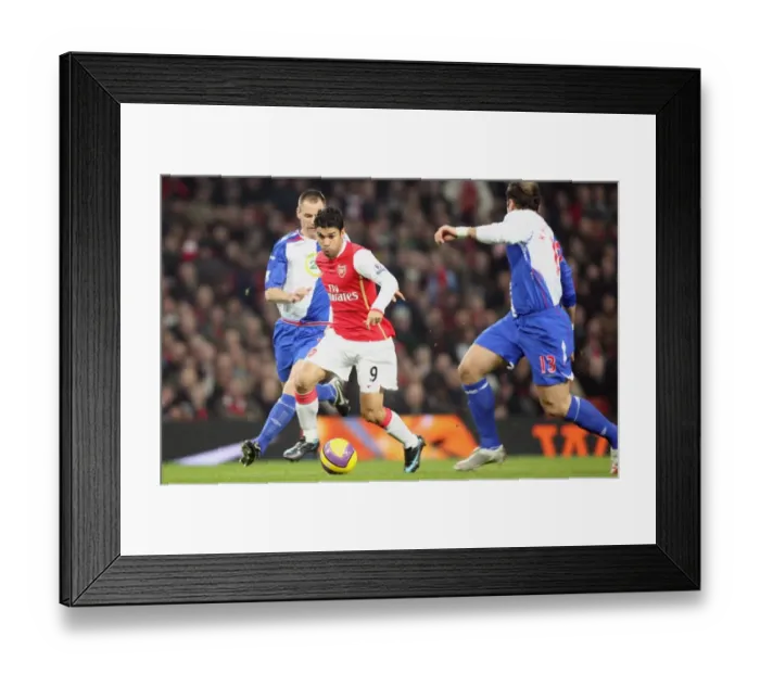 Framed Print : Adurado (Arsenal) Andre Ooijer and Zurab Khizanishvili(Blackburn Rovers) Framed Print : Adurado (Arsenal) Andre Ooijer and Zurab Khizanishvili(Blackburn Rovers)