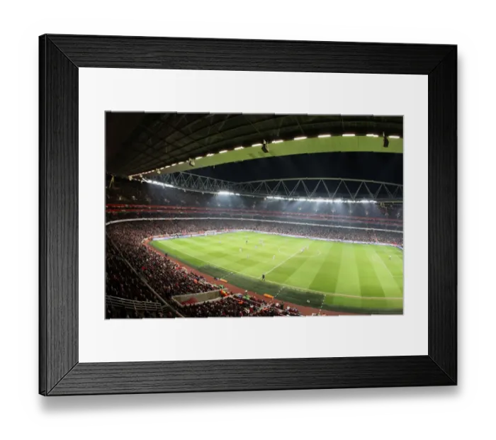 Framed Print : Arsenal 2:0 Blackburn Rovers: Barclays Premier League Victory at Emirates Stadium, 11 / 2 / 08