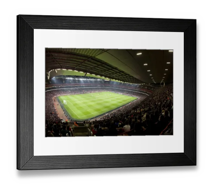 Framed Print : Arsenal's 2-0 Barclays Premier League Victory over Blackburn Rovers at Emirates Stadium (11 / 2 / 08)