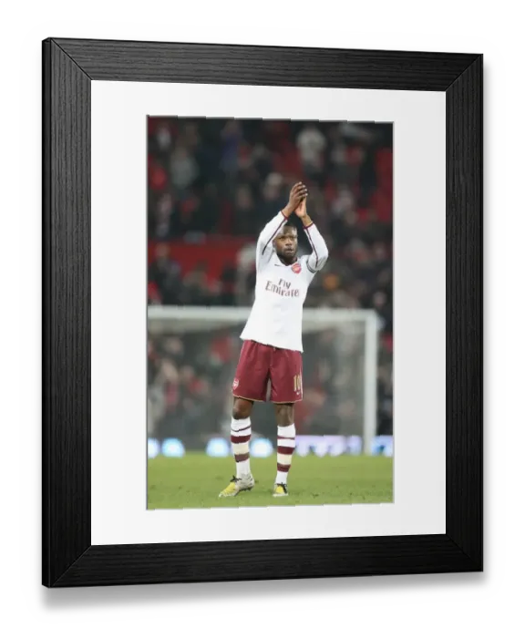 Framed Print : Manchester United's Dominant 4-0 FA Cup Win Over Arsenal: William Gallas Disappointment (Old Trafford, 2008) Framed Print : Manchester United's Dominant 4-0 FA Cup Win Over Arsenal: William Gallas Disappointment (Old Trafford, 2008)