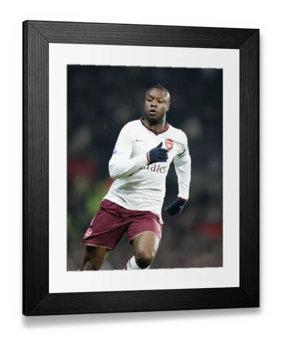 Framed Print : Manchester United's Dominance: Arsenal's 4-0 Defeat in FA Cup 5th Round (Gallas Heartbreak at Old Trafford)
