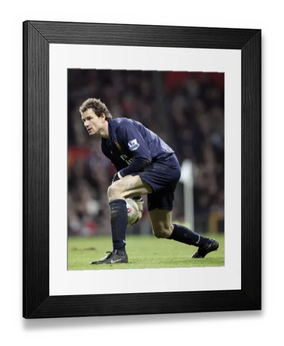 Framed Print : Manchester United's Dominant 4-0 FA Cup Victory over Arsenal: Jens Lehmann's Disappointing Day at Old Trafford, 2008
