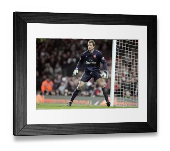 Framed Print : Manchester United's 4-0 FA Cup Dominance: Jens Lehmann's Unforgettable Blunder