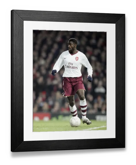 Framed Print : Manchester United's Dominant 4-0 FA Cup Victory over Arsenal: Kolo Toure's Humiliating Defeat