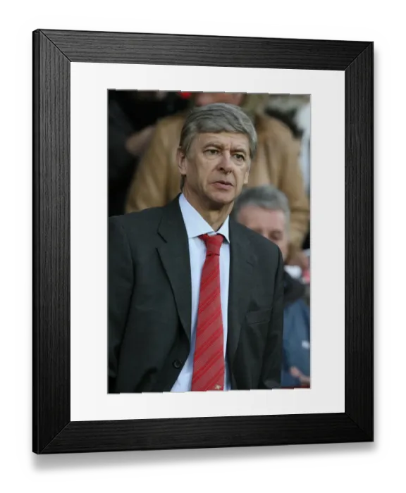 Framed Print : Arsene Wenger the Arsenal Manager