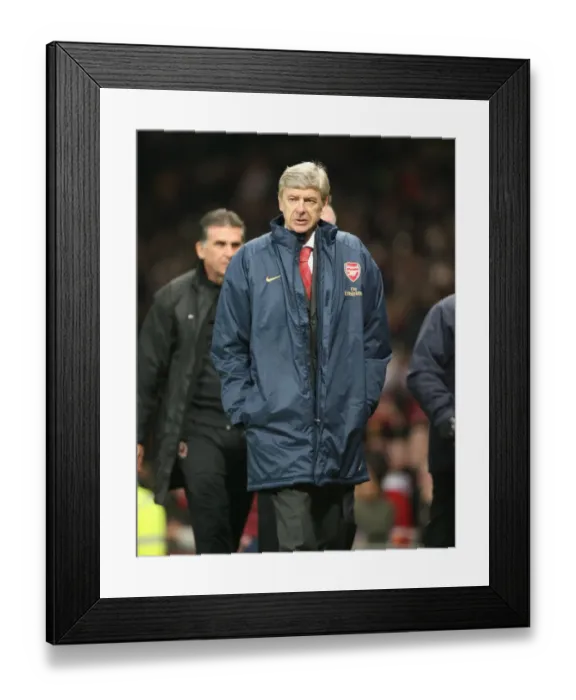 Framed Print : Arsene Wenger's Defeat at Old Trafford: Manchester United 4-0 Arsenal, FA Cup 5th Round Framed Print : Arsene Wenger's Defeat at Old Trafford: Manchester United 4-0 Arsenal, FA Cup 5th Round