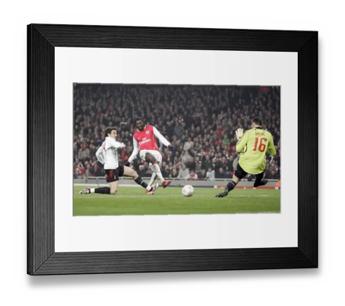Framed Print : Emmanuel Adebayor Framed Print : Emmanuel Adebayor