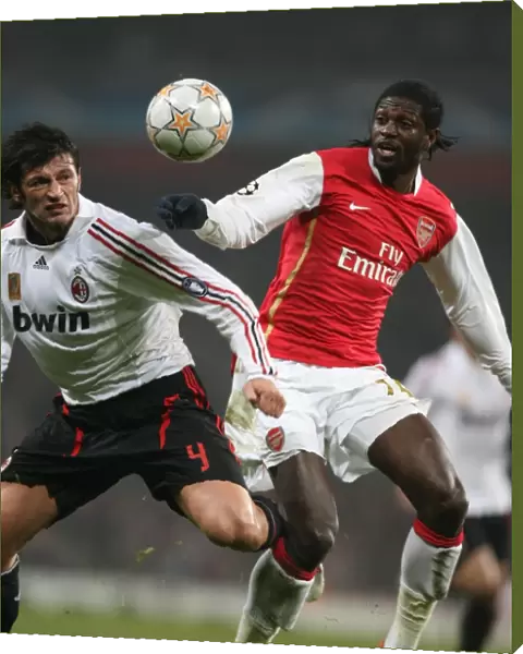 Emmanuel Adebayor (Arsenal) Kakha Kaladze (AC Milan)