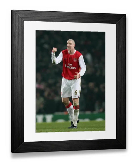 Framed Print : Philippe Senderos (Arsenal)