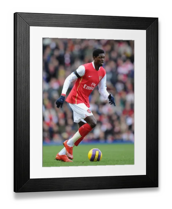 Framed Print : Adebayor's Dramatic Performance: Birmingham City 2-2 Arsenal, 2008 Framed Print : Adebayor's Dramatic Performance: Birmingham City 2-2 Arsenal, 2008