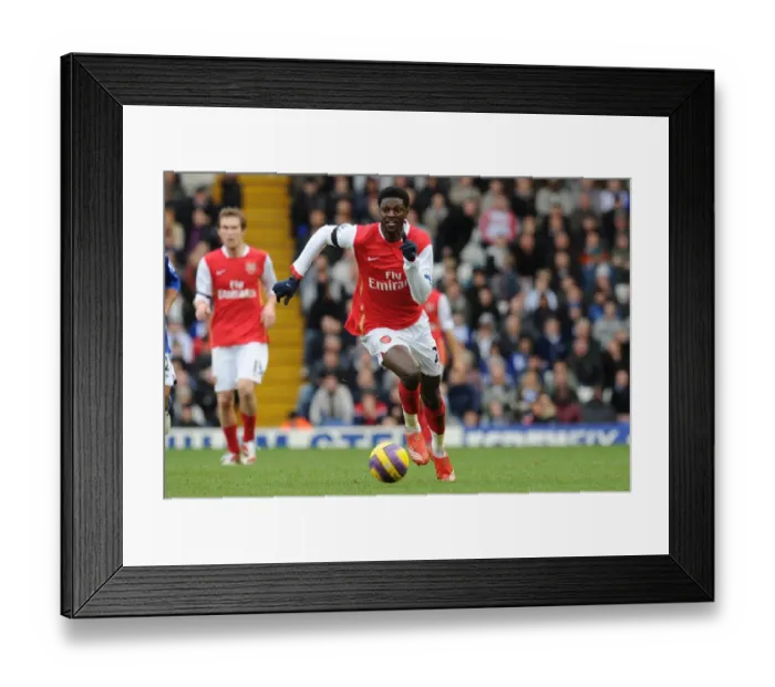 Framed Print : Dramatic Double-Save by Adebayor: Birmingham vs Arsenal, 2008