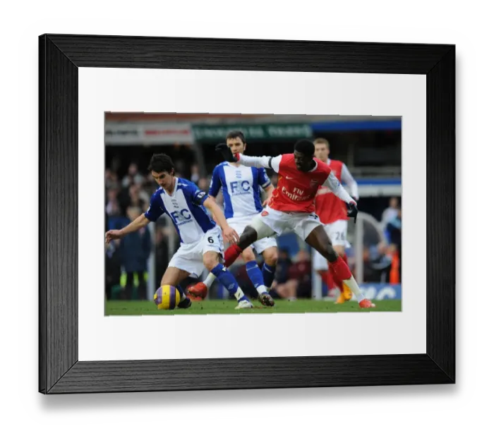 Framed Print : Adebayor vs. Ridgewell: The Intense Rivalry - Birmingham City 2:2 Arsenal, 2008 Framed Print : Adebayor vs. Ridgewell: The Intense Rivalry - Birmingham City 2:2 Arsenal, 2008