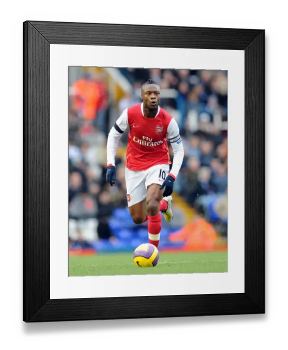 Framed Print : Battle at St. Andrews: William Gallas Leads Arsenal to a Dramatic 2-2 Draw Against Birmingham City, 2008