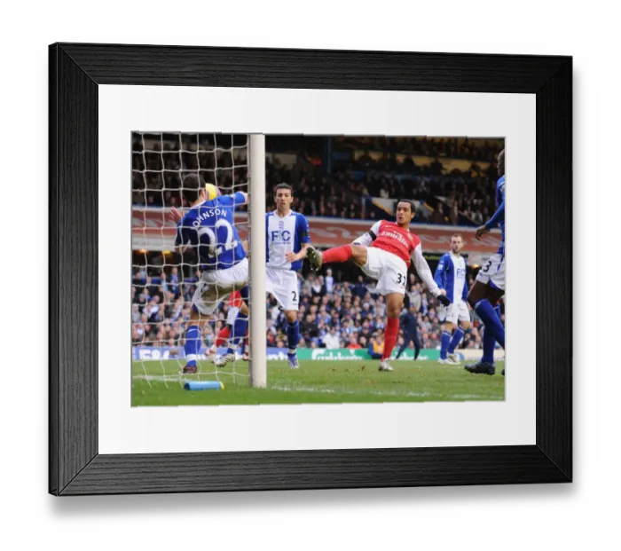 Framed Print : Theo Walcott's Stunner: The First Arsenal Goal Against Birmingham City (23 / 2 / 2008) Framed Print : Theo Walcott's Stunner: The First Arsenal Goal Against Birmingham City (23 / 2 / 2008)