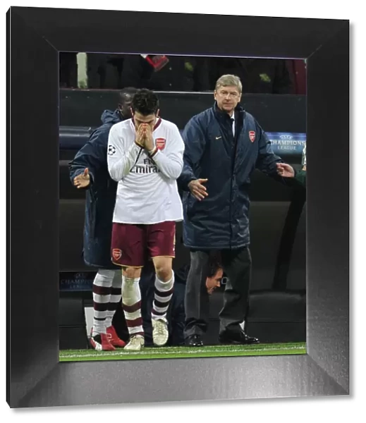 Cesc Fabregas's Historic Goal: Arsene Wenger's Arsenal Celebrate in Milan, 2008