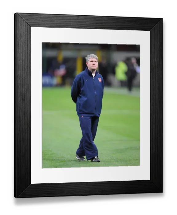 Framed Print : Arsenal assistant manager Pat Rice Framed Print : Arsenal assistant manager Pat Rice