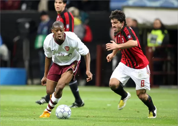 Abou Diaby (Arsenal) Gennaro Gattuso (Milan)