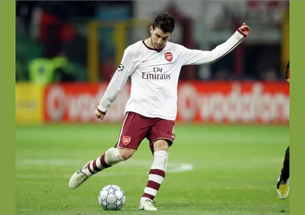 Cesc Fabregas's Stunner: Arsenal's 2-0 Victory Over AC Milan in UEFA Champions League