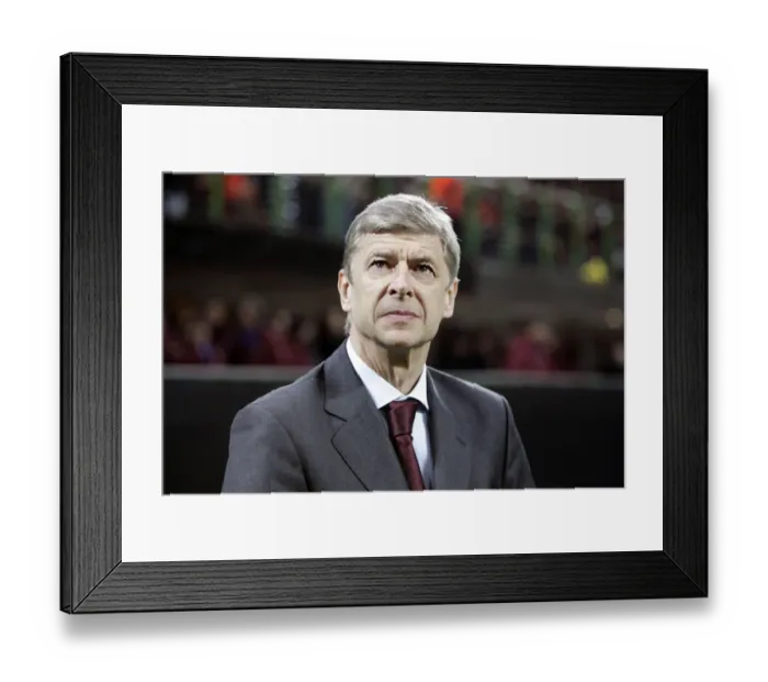 Framed Print : Arsene Wenger the Arsenal Manager Framed Print : Arsene Wenger the Arsenal Manager