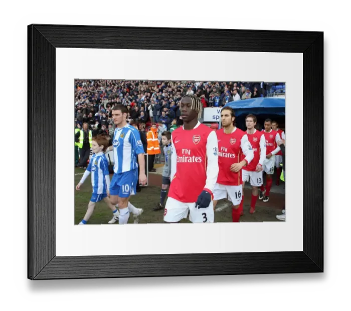 Framed Print : Bacary Sagna and Mathieu Flamini Framed Print : Bacary Sagna and Mathieu Flamini