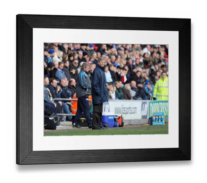 Framed Print : Arsene Wenger the Arsenal Manager Framed Print : Arsene Wenger the Arsenal Manager