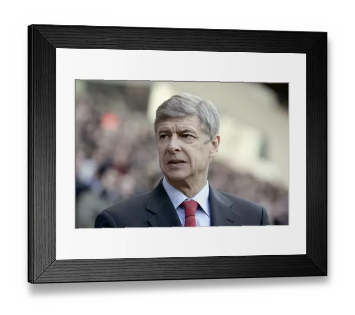 Framed Print : Arsene Wenger at the Helm: 0-0 Stalemate Against Wigan Athletic, Barclays Premier League, 2008 Framed Print : Arsene Wenger at the Helm: 0-0 Stalemate Against Wigan Athletic, Barclays Premier League, 2008