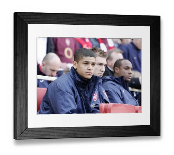 Framed Print : Denilson in Action: Arsenal vs Aston Villa, 1-1 Barclays Premier League Match, Emirates Stadium, 1 / 3 / 08 Framed Print : Denilson in Action: Arsenal vs Aston Villa, 1-1 Barclays Premier League Match, Emirates Stadium, 1 / 3 / 08