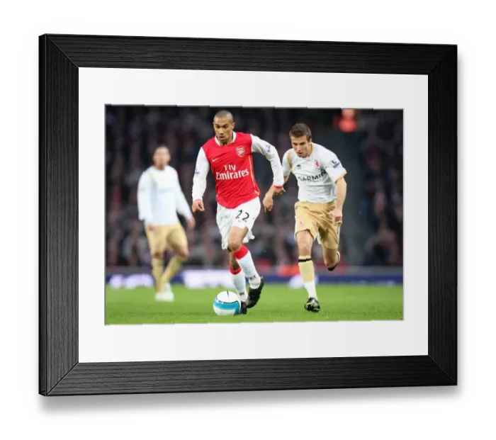 Framed Print : Gael Clichy (Arsenal) Gary O Neil (Boro) Framed Print : Gael Clichy (Arsenal) Gary O Neil (Boro)
