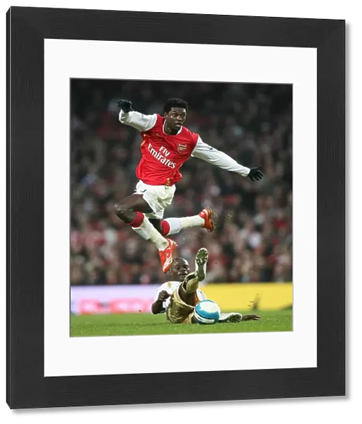 Emmanuel Adebayor (Arsenal) George Boateng (Middlesbrough)