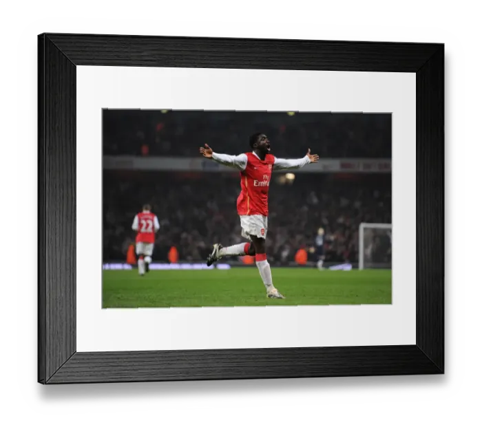 Framed Print : Arsenal's Unforgettable Strike: Kolo Toure's Thrilling Goal vs. Middlesbrough, 2007