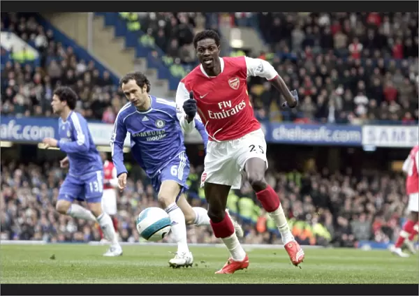 Emmanuel Adebayor (Arsenal) Ricardo Carvalho (Chelsea)