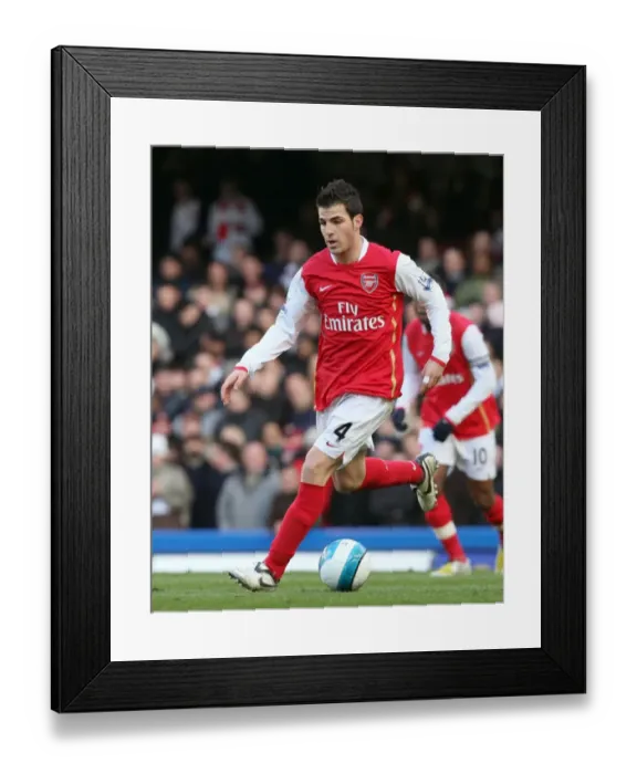 Framed Print : Cesc Fabregas: Arsenal Star's Return to Stamford Bridge Amidst Chelsea's 2-1 Victory, Barclays Premier League, March 2008 Framed Print : Cesc Fabregas: Arsenal Star's Return to Stamford Bridge Amidst Chelsea's 2-1 Victory, Barclays Premier League, March 2008
