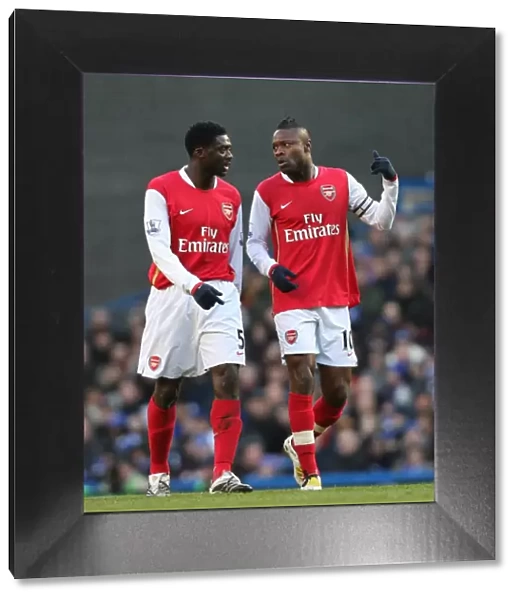 Arsenal's Titans Clash: Kolo Toure and William Gallas vs. Chelsea, 23 / 3 / 08 (2:1)