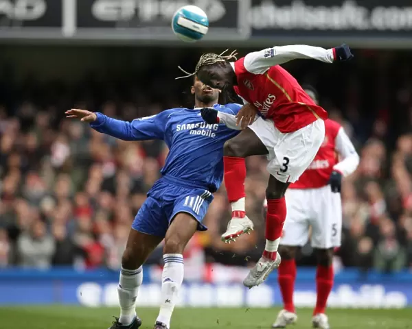 Bacary Sagna (Arsenal) Didier Drogba (Chelsea)