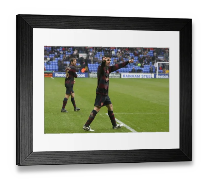 Framed Print : Fabregas's Game-Winning Strike: Arsenal 3-2 Bolton Wanderers, Premier League, 2008 Framed Print : Fabregas's Game-Winning Strike: Arsenal 3-2 Bolton Wanderers, Premier League, 2008