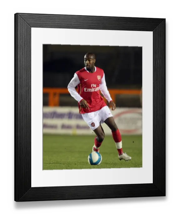 Framed Print : Arsenal's Johan Djourou in Action: A Stalemate - Arsenal Reserves vs. Chelsea Reserves, 2008 Framed Print : Arsenal's Johan Djourou in Action: A Stalemate - Arsenal Reserves vs. Chelsea Reserves, 2008
