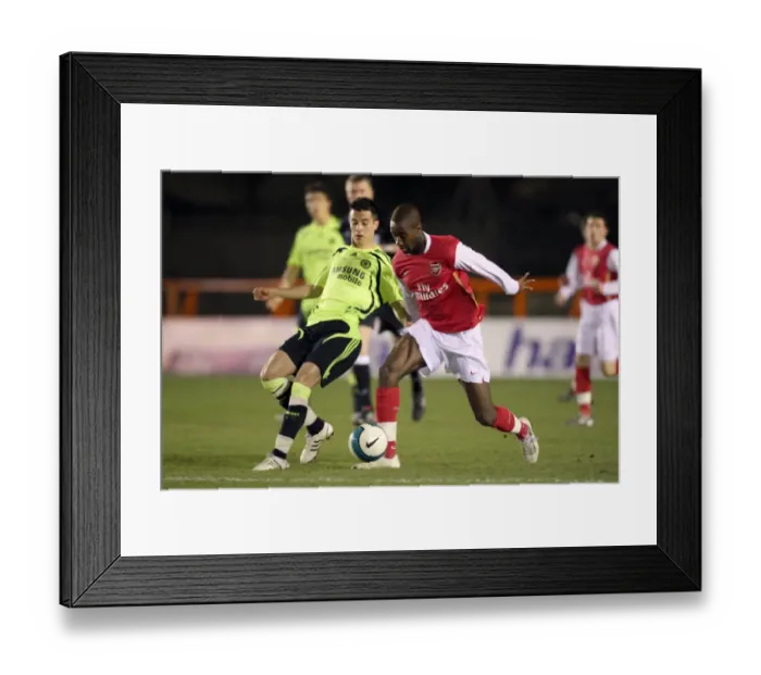 Framed Print : Djourou vs. Tejada: A Riveting Rivalry at Underhill - Arsenal Reserves vs. Chelsea Reserves Framed Print : Djourou vs. Tejada: A Riveting Rivalry at Underhill - Arsenal Reserves vs. Chelsea Reserves