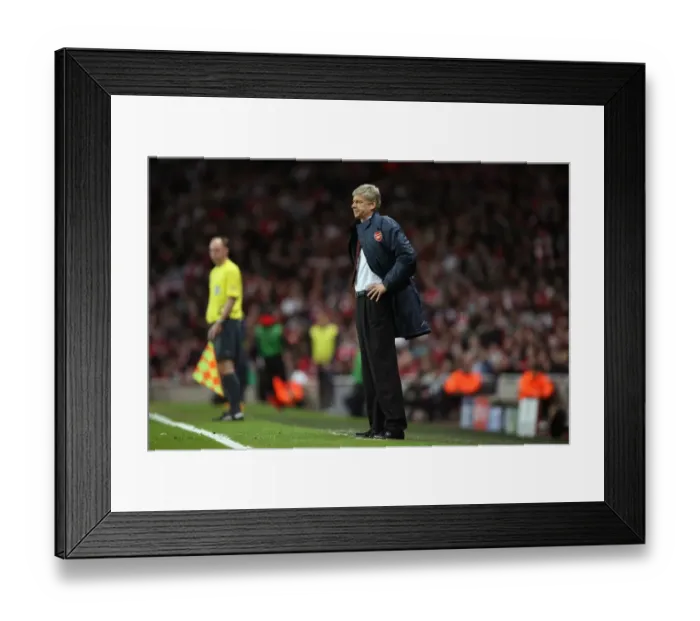 Framed Print : Arsenal manager Arsene Wenger